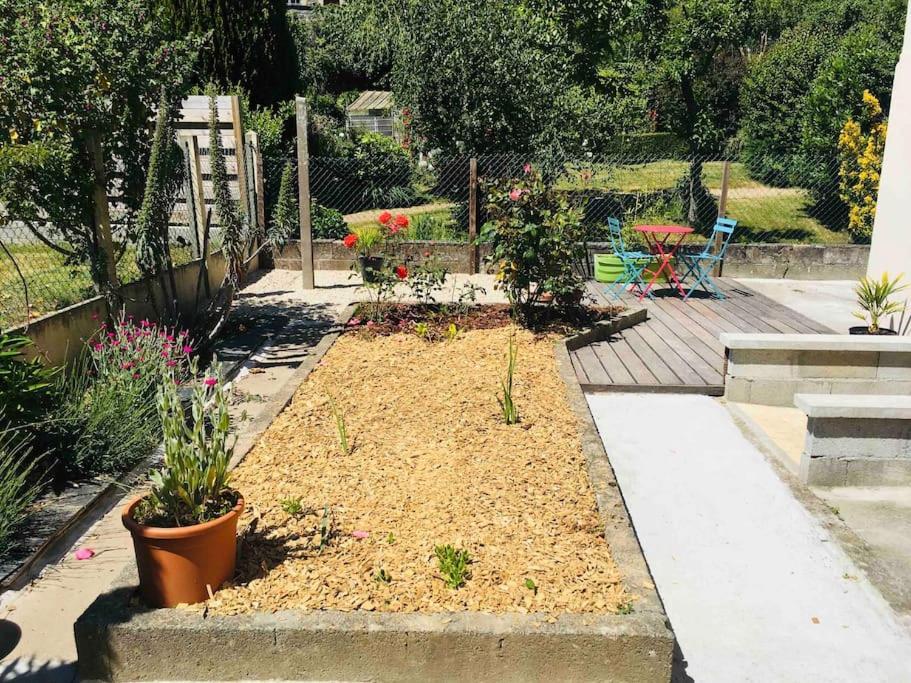 Logement Independant,Calme A 2 Pas Du Centre Ville Lannion Exterior foto