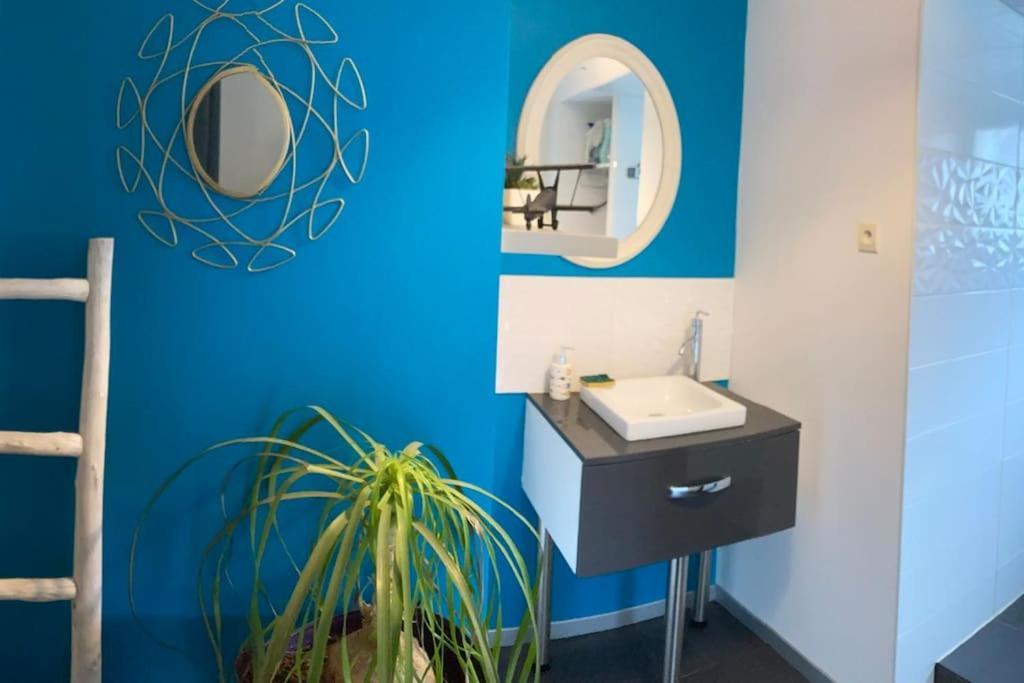 Logement Independant,Calme A 2 Pas Du Centre Ville Lannion Exterior foto